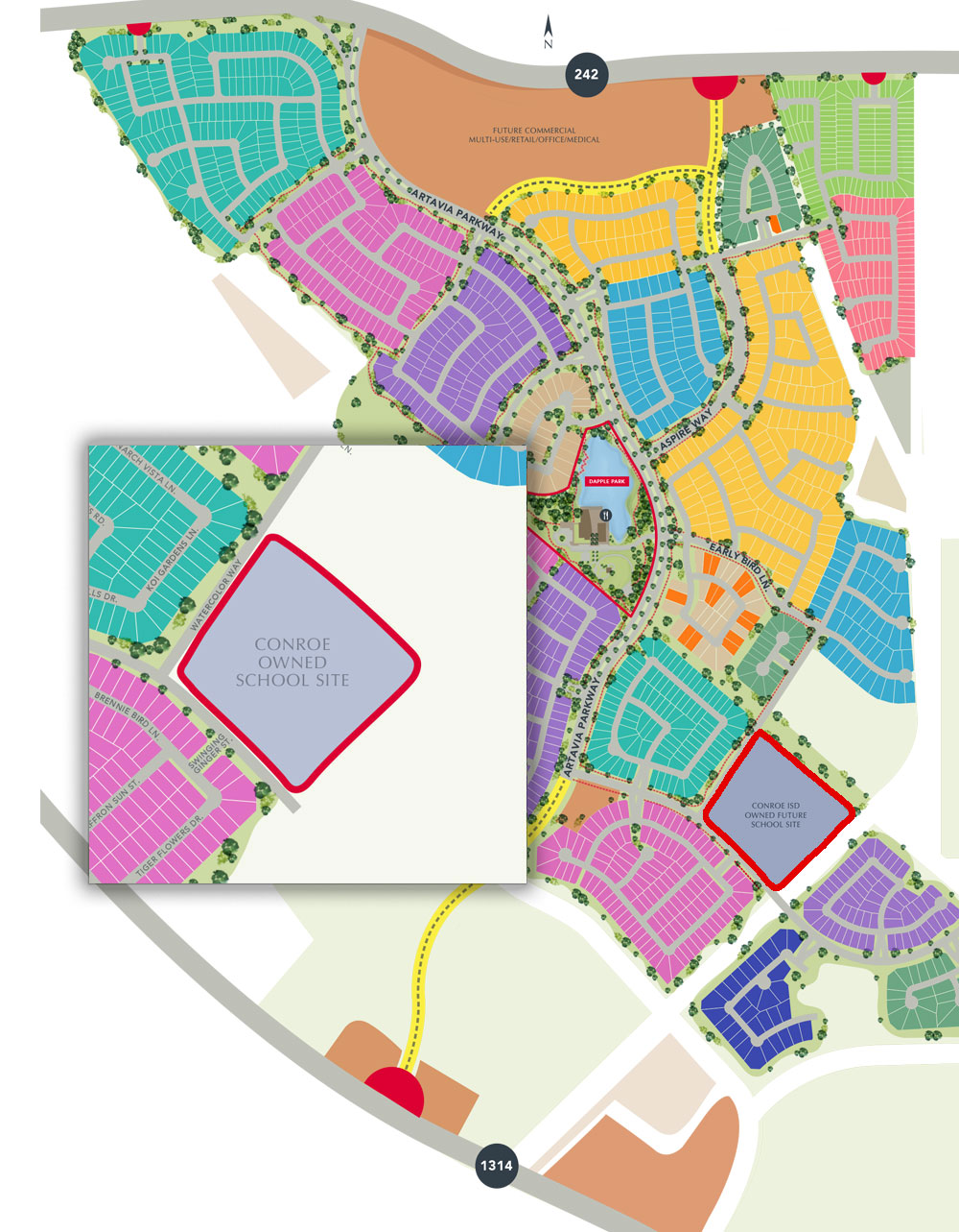 ARTAVIA Selected as Site for Future Conroe Isd School