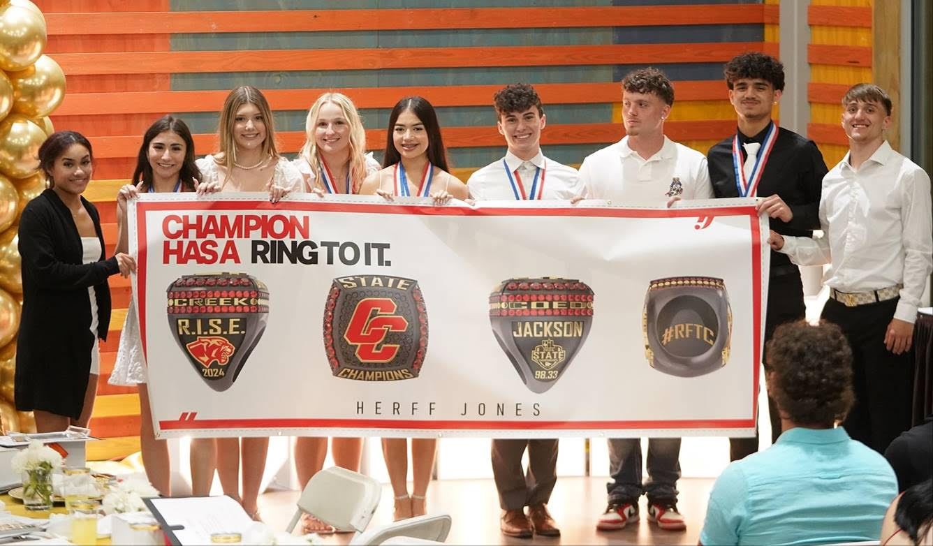 Caney Creek Cheer Celebrates State Championship Win at ARTAVIA