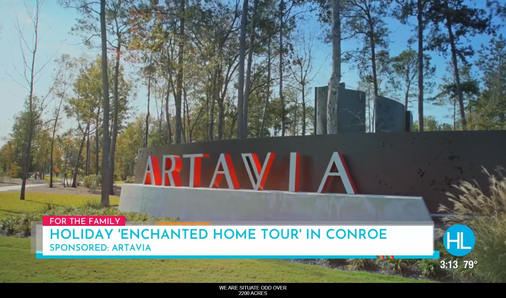 Conroe Master-planned Community ARTAVIA Hosting Enchanted Home Tour Through December 31