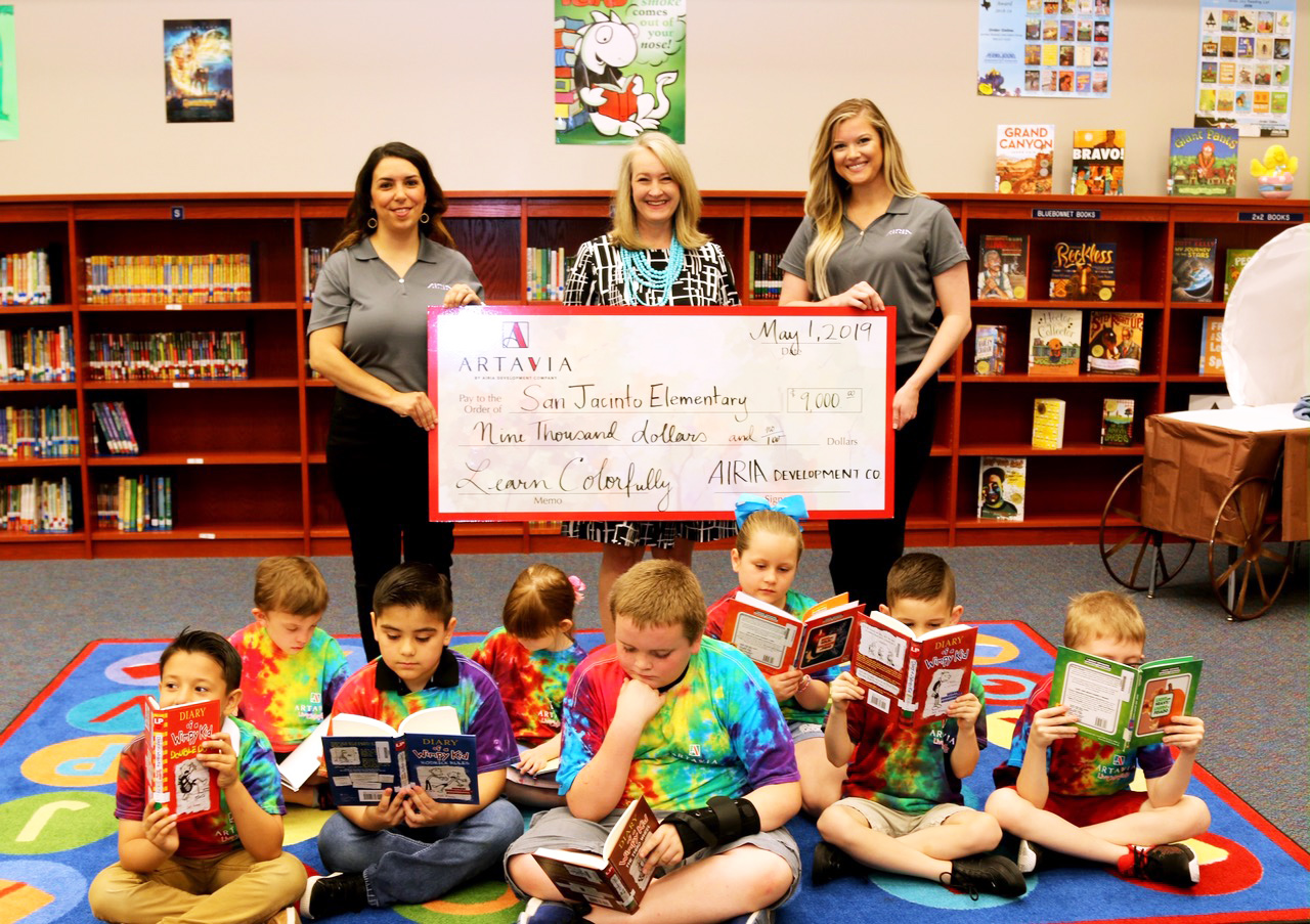 ARTAVIA™ Teams Up with San Jacinto Elementary School for Bright Futures