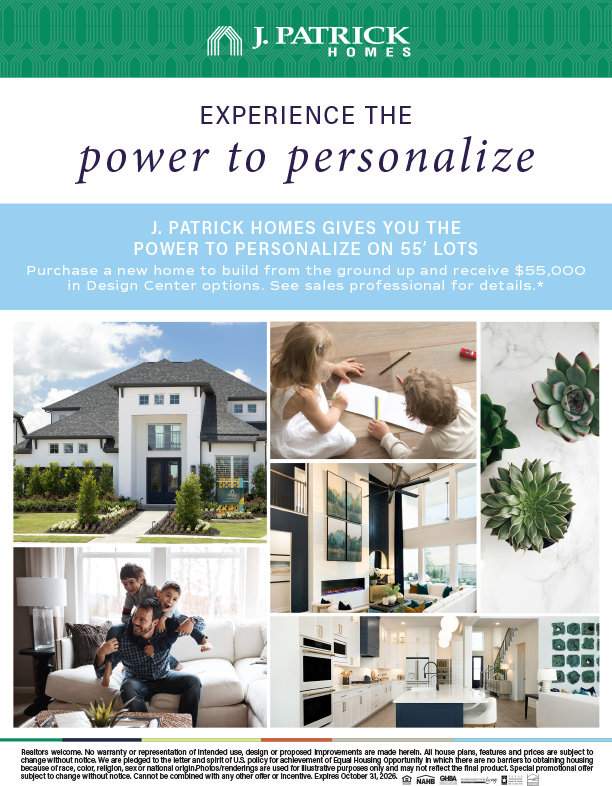 $55,000 In Design Center Options!